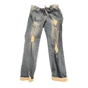 Resfeber Roma Collection Capri Jeans 12 distressed